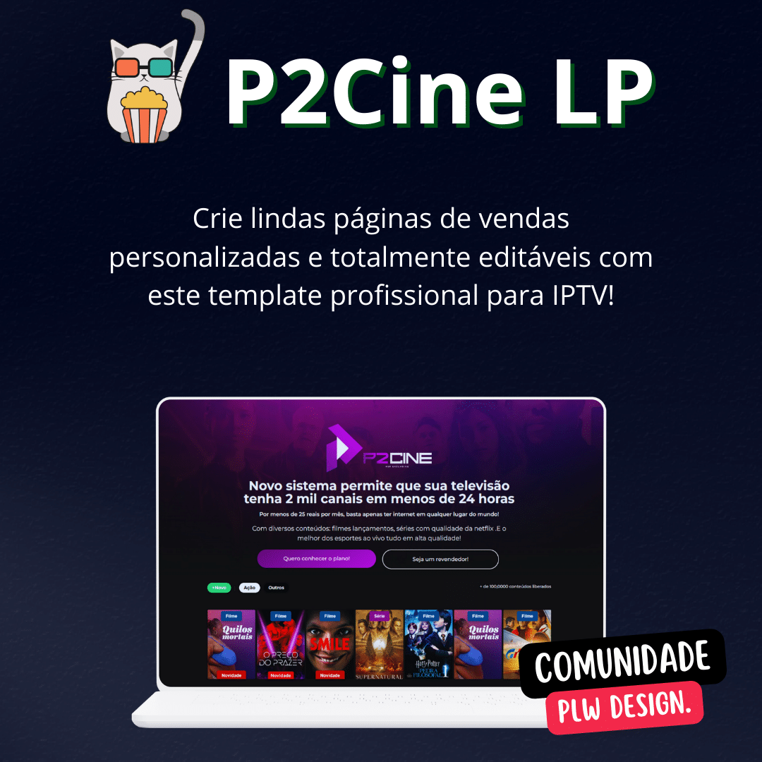 Criando Páginas de Vendas Eficazes para IPTV