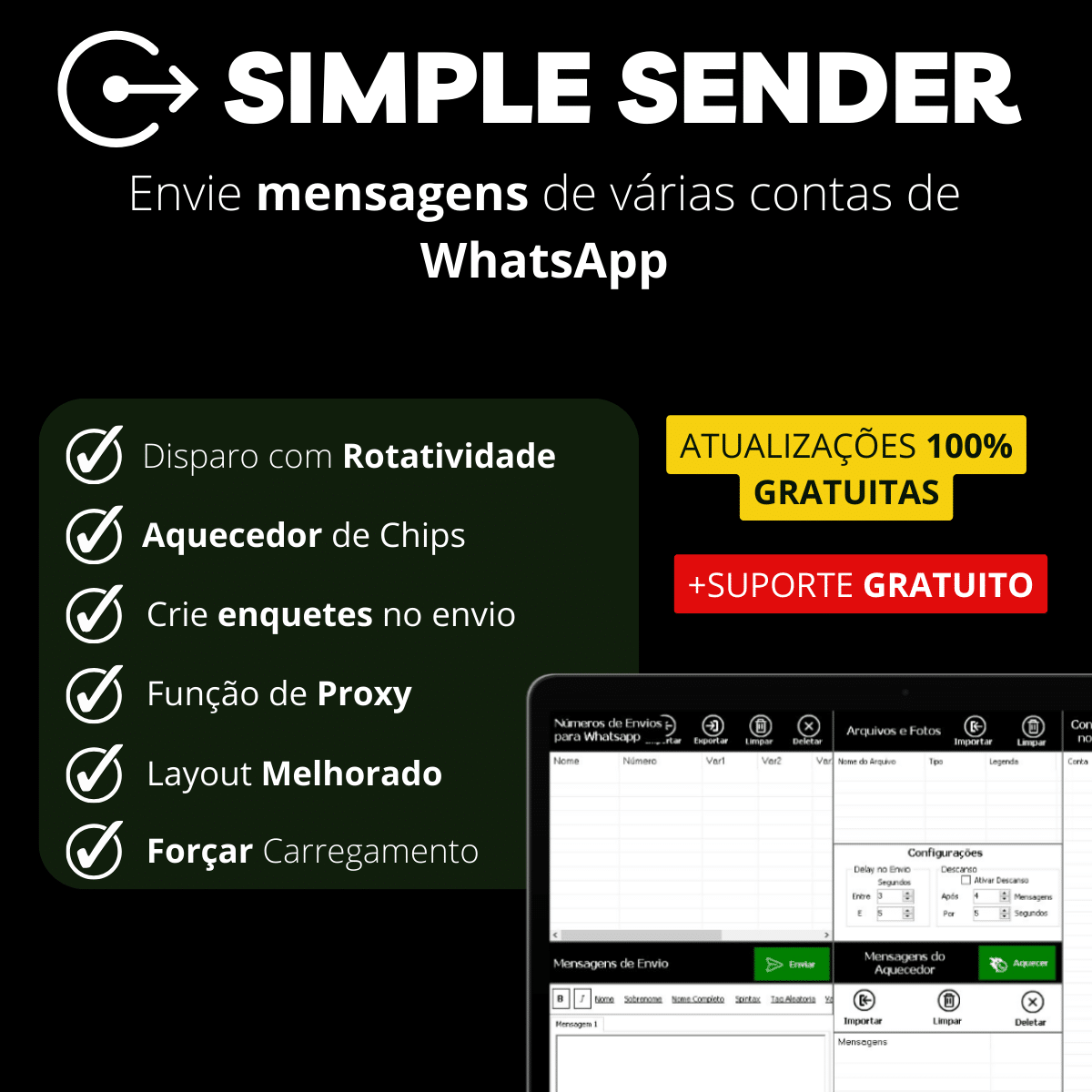 Escalando Envios no WhatsApp Sem Banimento